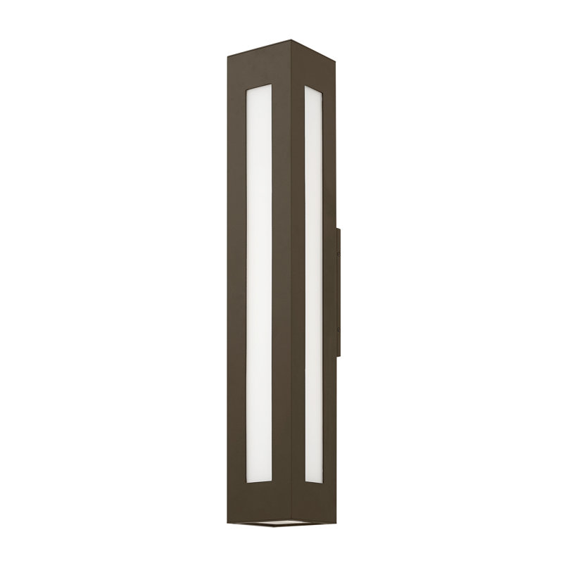 Dorian 2-Light Outdoor Sconce, Bronze