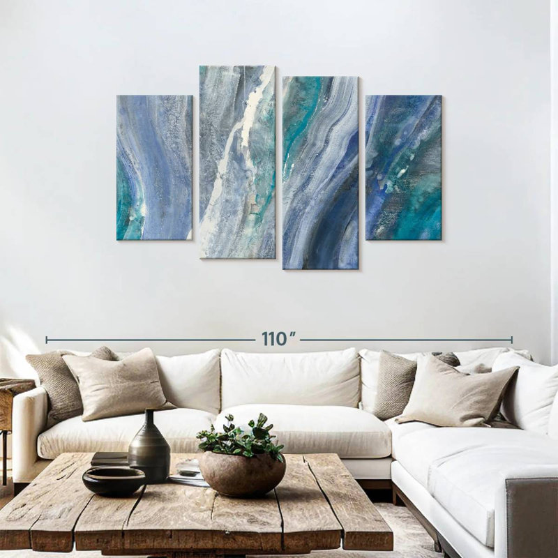 Merging Rivers, 48" H x 75" W