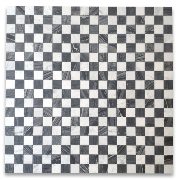 12" x 12" Marble Mosaic Wall & Floor Tile