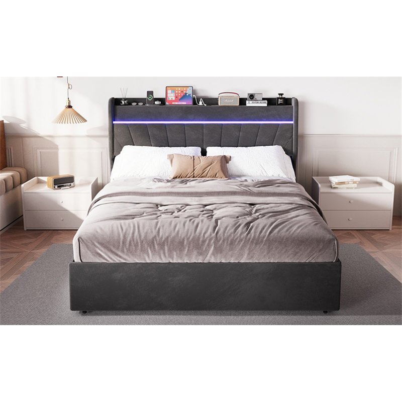 Base de lit avec rangement Lift Up