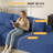 112" Modern Curved Cloud Couch, Chenille Compression Couches For Living Room With Deep Seat, Memory Foam Compressed Modular Sectional Sofa, No Assembly Required-1683855681