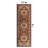 Shiflett Oriental Burgundy/Mustard/Black Area Rug-1820607100