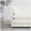 Canapé de causeuse moderne en tissu pour salon, canapé rembourré 2 places à assise profonde de grande taille avec 4 coussins, chenille blanche-118043436