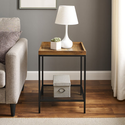 Table de bout avec plateau et rangement Pullman