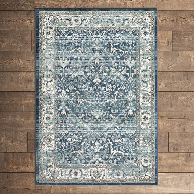 Herschell Power Loomed Oriental Area Rug , Rectangle 9' x 12'3"