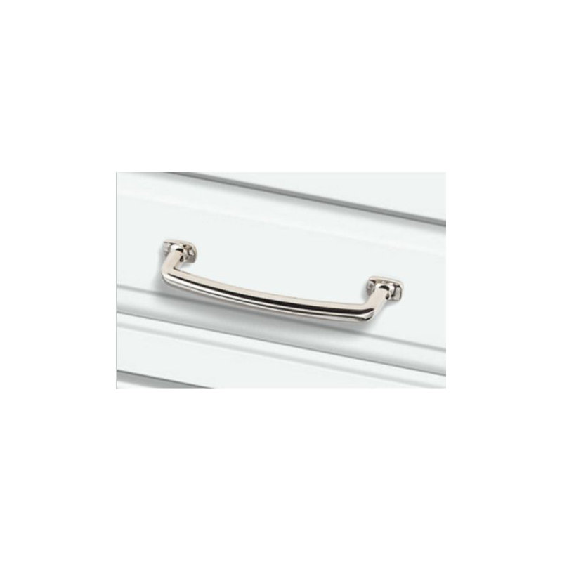 Belcastel I Bar Pull, Polished Nickel, 6 5/16"