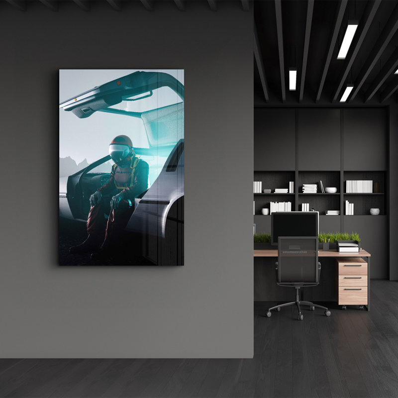 Elegant Tempered Glass Wall Art Painting 100% Tempered Glass, Thickness: 0.16 inches | UV Printed for Vibrant Colors & Durability | Perfect for Home Decor & Modern Aesthetics