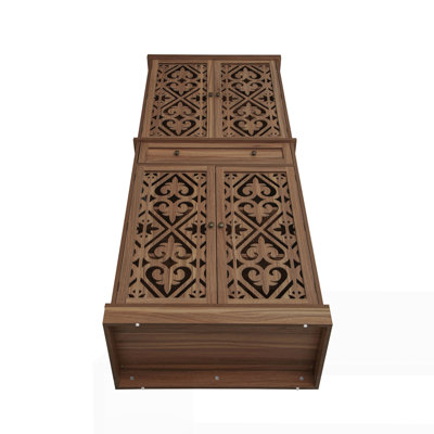 4 Door Cabinet with 1 Drawer