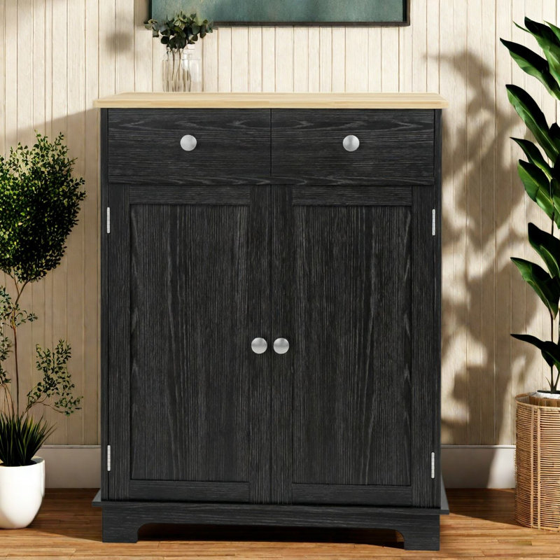 Buffets et vaisseliers compacts, armoire de rangement en bois, cuisine rustique