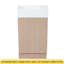 Meuble-lavabo 18,6 po avec lavabo, meuble-lavabo avec tablette à deux niveaux, orientation gauche ou droite, naturel