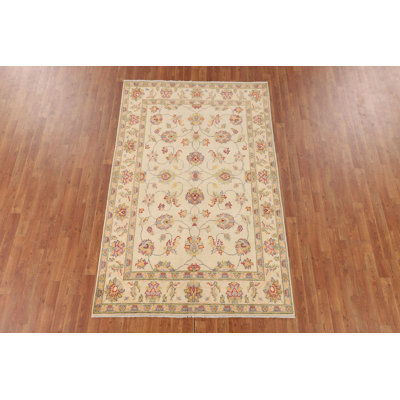 All-Over Floral Oushak Oriental Area Rug
