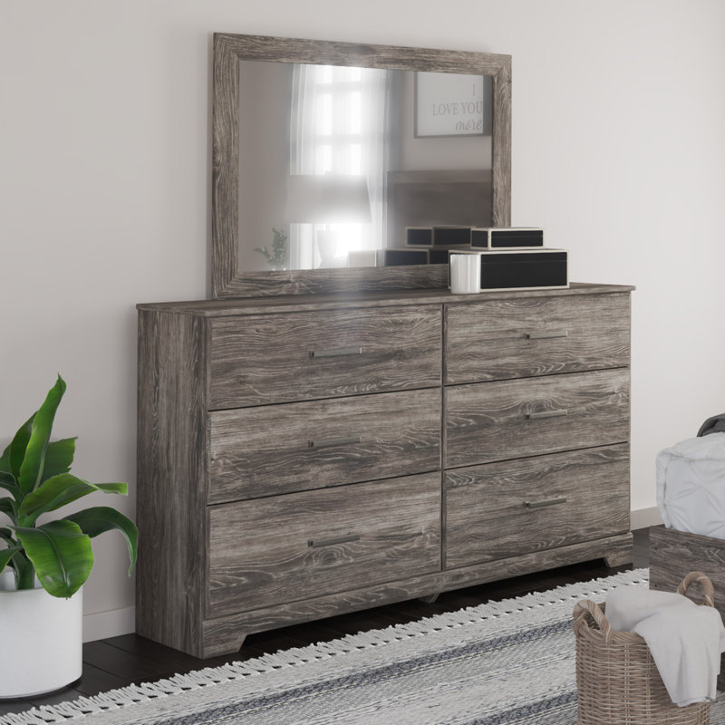 Evanka 59.5 " W 6 - Drawer Dresser