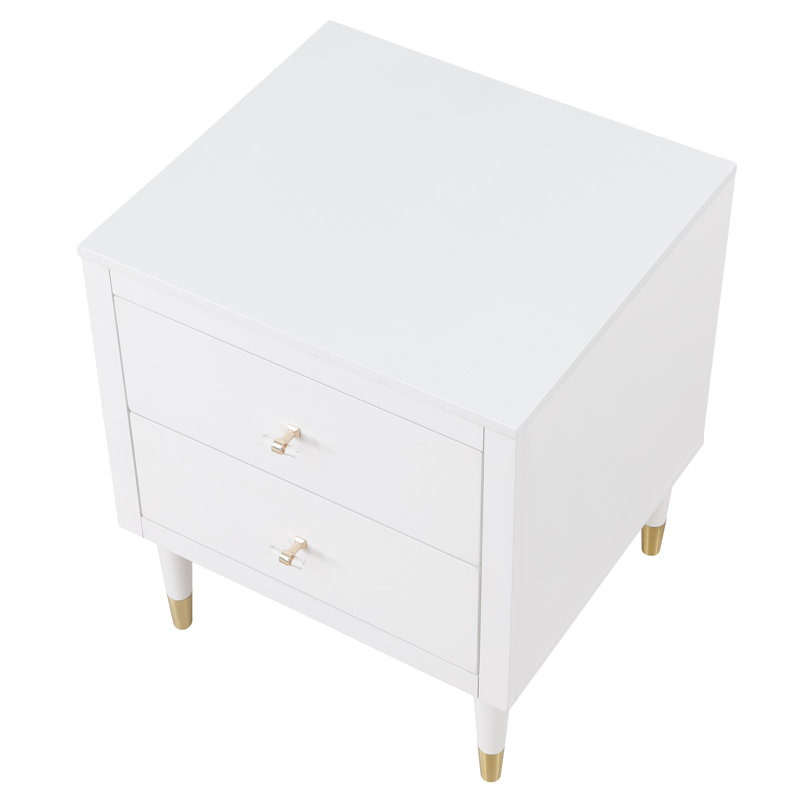 Stanton 22'' W Solid Wood Nightstand, White