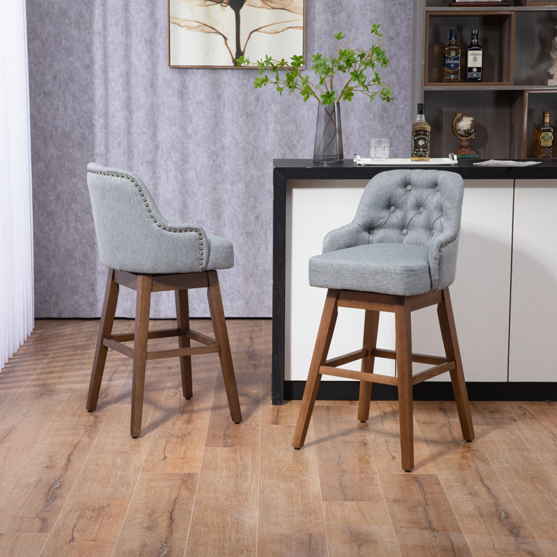 Tabouret de comptoir 28 po Avantae, Gris