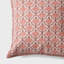 Housse de coussin en coton rose Zarina Zarina, 18 po x 18 po-130727198