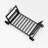 Metal Log Rack With Wheels
