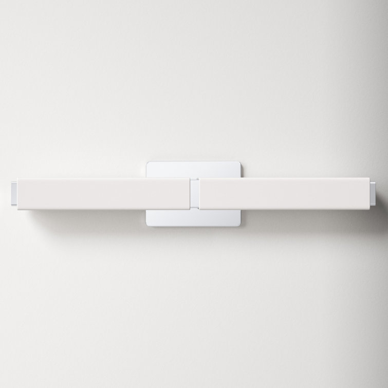 Erby Single Light Glass Dimmable LED Flush Mounted Sconce