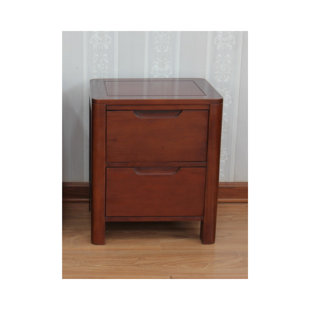 Rüdiger 50cm W Solid Wood Bedside Table