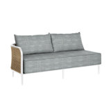 Havana 57" Wide Outdoor Loveseat with Cushions