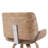 Alli Swivel Faux Leather  with Wood Legs and Metal Footrest-1091173423-1091173422-1091173426