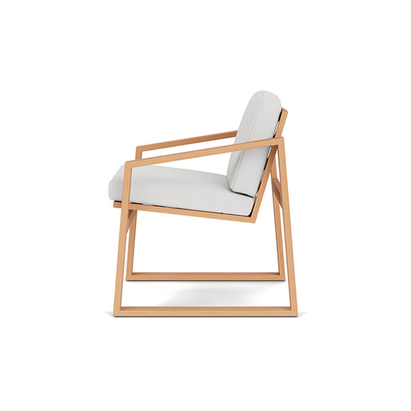 Pursuit Outdoor Dining Armchair, Canvas Natural