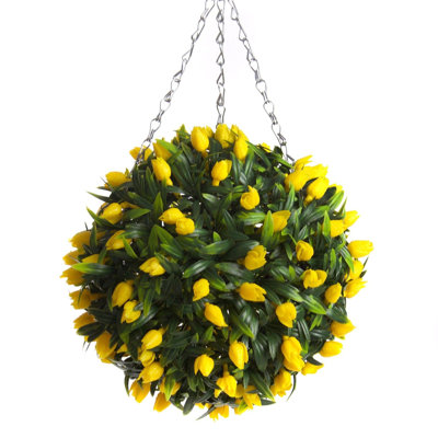 28cm Faux Flowering Plant