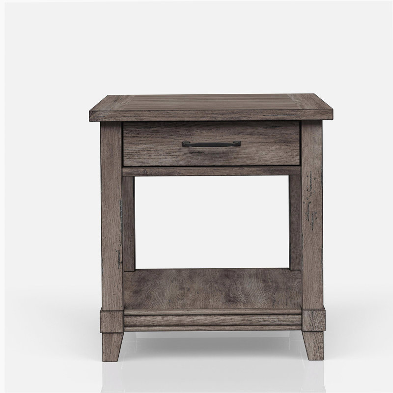 Table de bout avec tiroir de rangement
