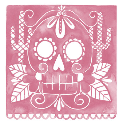 Dia De Fiesta IV - Wrapped Canvas Print