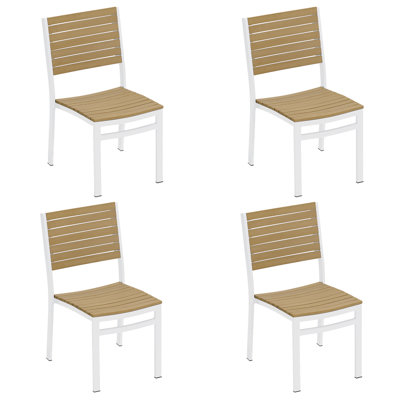 Travira Stacking Patio Dining Side Chair