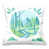 Bleu sarcelle clair et vert menthe