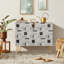 Buffet de 35 po de largeur