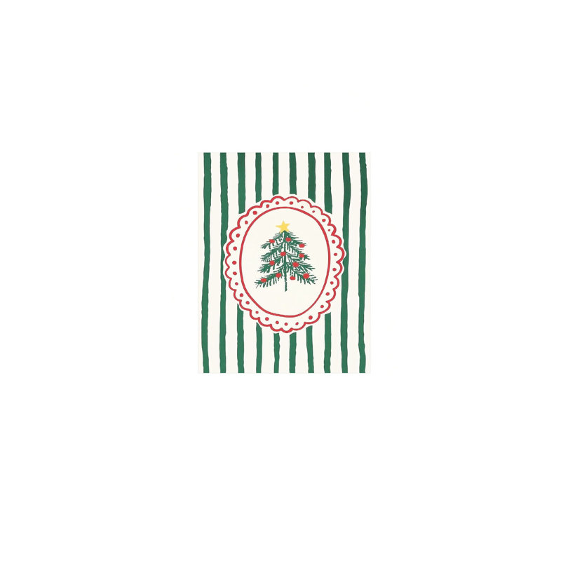 Arbre de Noël rétro, art mural à cadre en bois à l'arrière 30 x 20