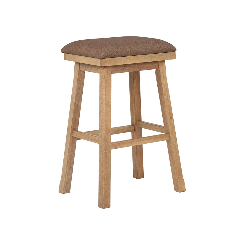 Tabouret en bois massif Derbyshire, Tabouret de bar (siège d’une hauteur de 30 po)