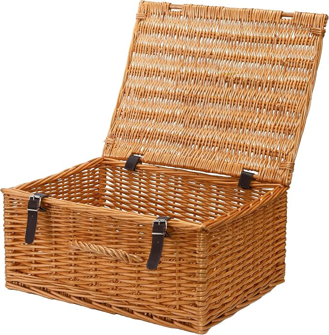 Wickerfield Wicker Decorative Basket, Small
