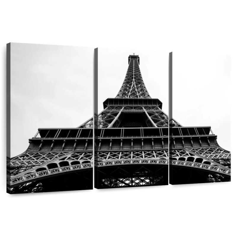 Eiffel Tower Lilie, 42" H x 65" W