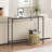 Huxley 39.4'' Glass Top Console Table-358635183-356754113