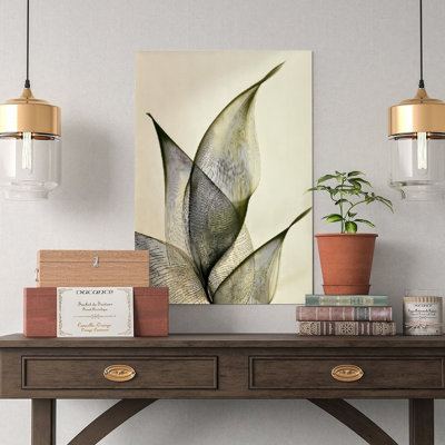 Canvas Wall Art Fine Mesh Leaf Pattern Print Poster Vintage Poster Print Home Decor