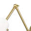 Applique murale articulée en acier Monifah-799582036