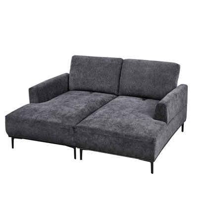 Upholstered Chaise Lounge Sofa