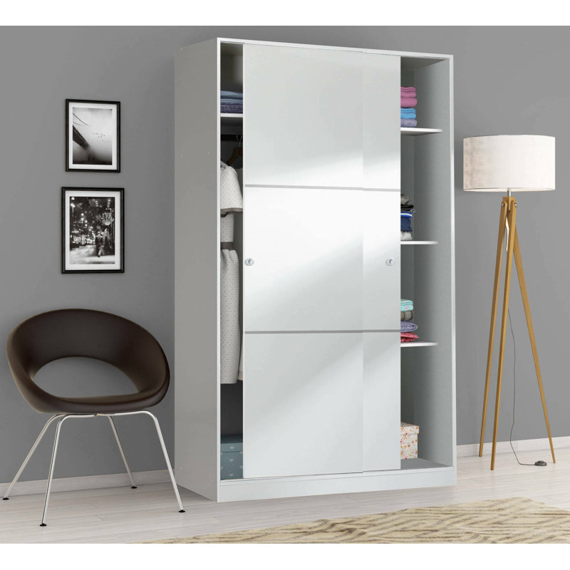 Ghazaros 2 Door Manufactured Wood Wardrobe