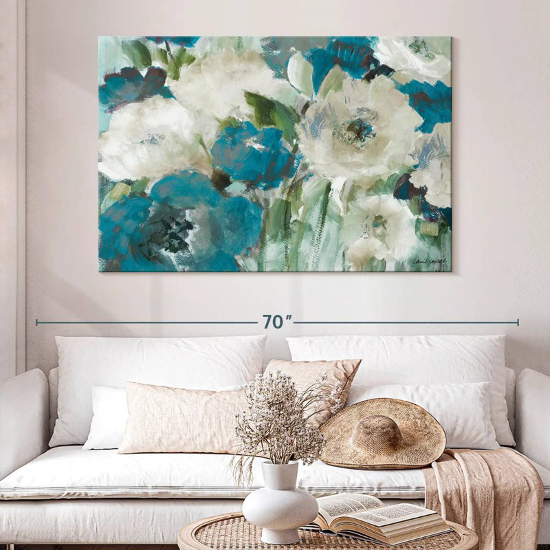 Indigo Power I, 34" H x 51" W