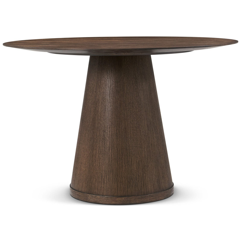 Madrid/WRC Dining Table, 30" H x 45.28" L x 45.28" W, Brown