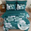 Ensemble d'édredon floral 7 pièces avec draps en microfibre toutes saisons-122608036-122608039