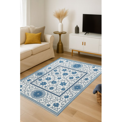 Tapis tissé crème Mosso