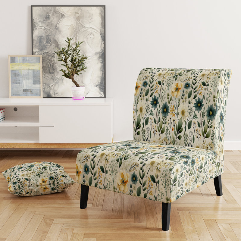 Fauteuil de chambre rembourré Botanical Wanderlust