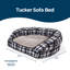 Petmate La-Z-Boy Tucker Sofa Bed Dog Bed For Dogs up to 50lbs with Durable Removable High Quality Washable Cover-1497747795-1497747793