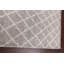 Tapis gris noué à la main de conception unique 6 pi 8 po x 10 pi New Age