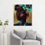 Queen of Neon - Impression sur toile-50779181-50779182