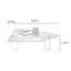 Table basse style italien Creative Design Sense