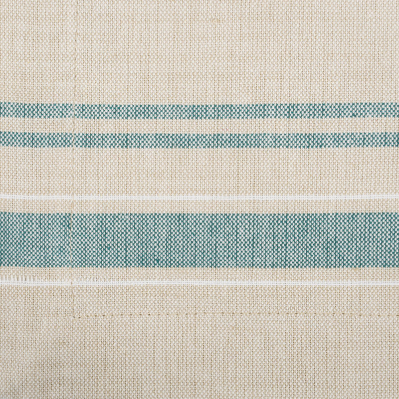 Ensemble de napperons 6 pièces Sykora, Bleu sarcelle